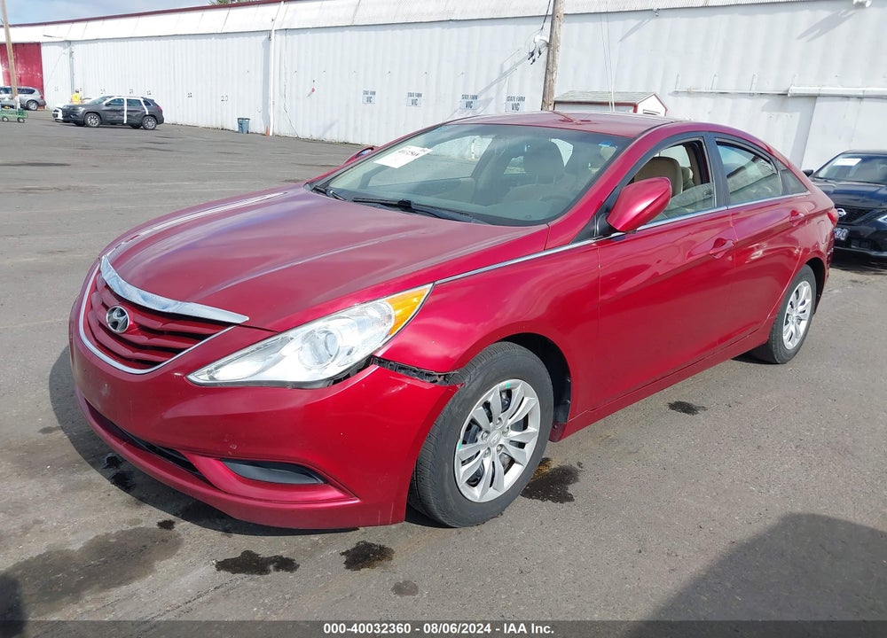 2012 HYUNDAI SONATA GLS VIN: 5NPEB4AC4CH488683