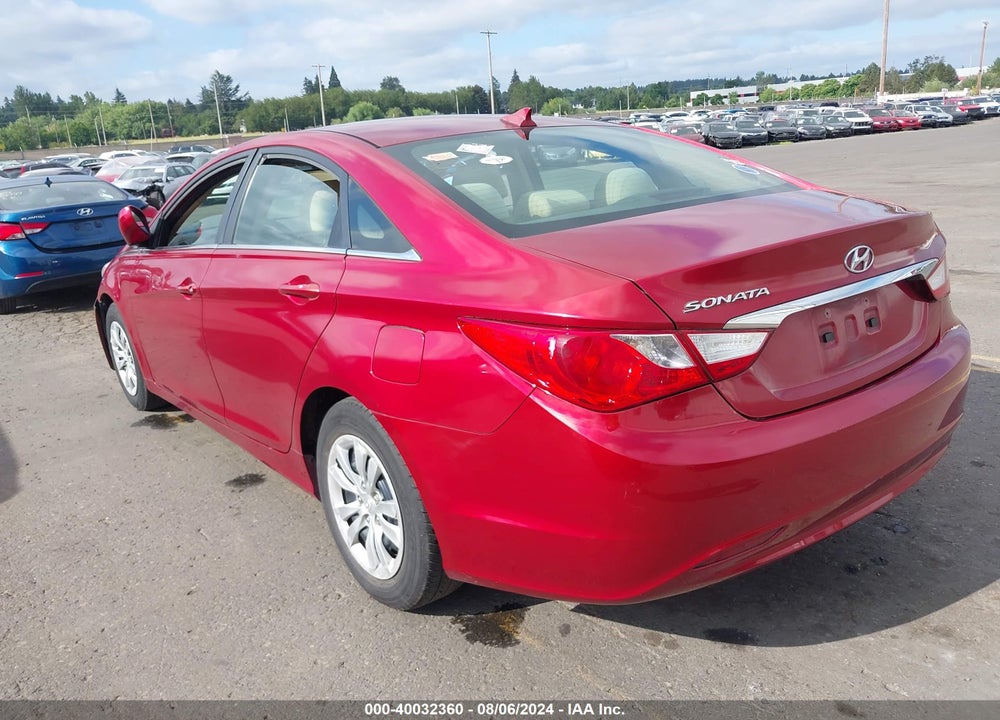 2012 HYUNDAI SONATA GLS VIN: 5NPEB4AC4CH488683