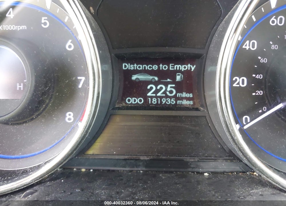 2012 HYUNDAI SONATA GLS VIN: 5NPEB4AC4CH488683