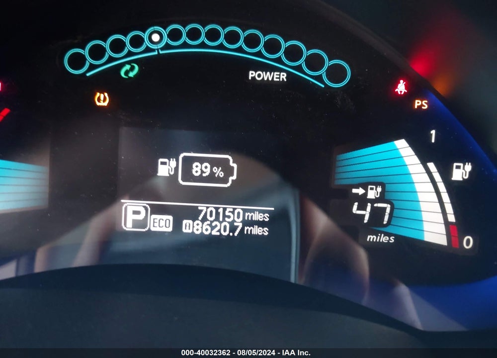2014 NISSAN LEAF S VIN: 1N4AZ0CP2EC336084