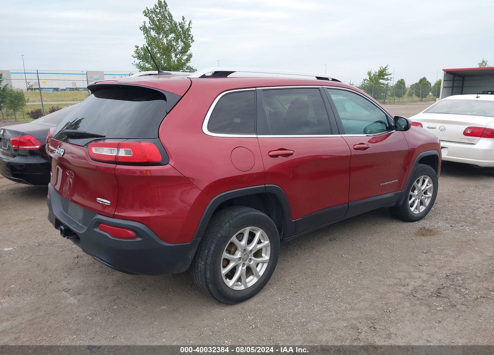 2014 JEEP CHEROKEE LATITUDE VIN: 1C4PJMCB1EW185972