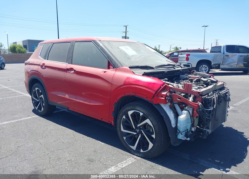 2022 MITSUBISHI OUTLANDER ES 2.5 2WD VIN: JA4J3TA80NZ041355