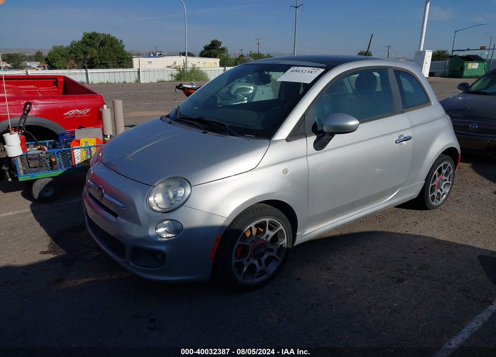 2012 FIAT 500 SPORT VIN: 3C3CFFBR2CT381405