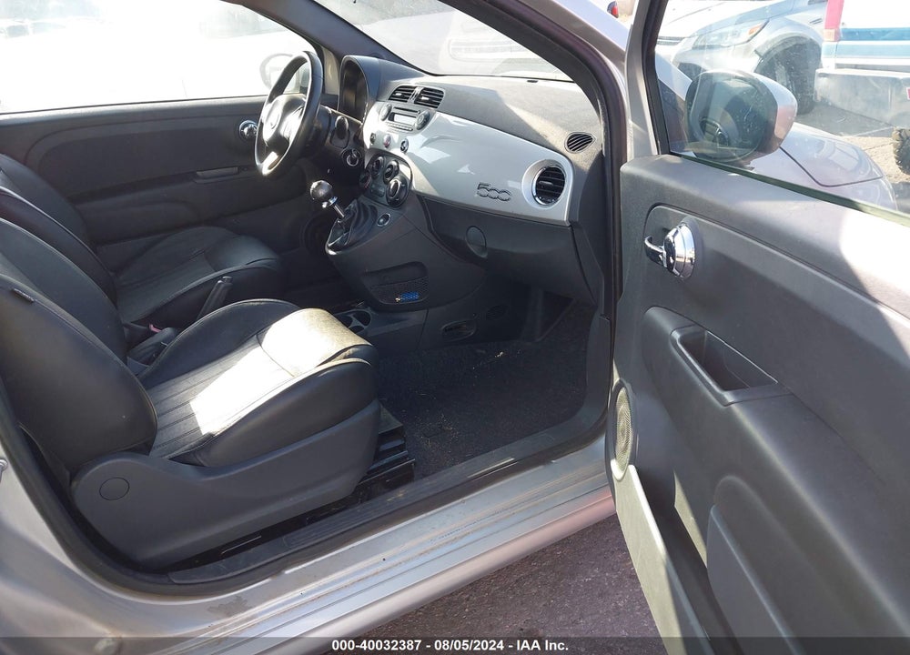 2012 FIAT 500 SPORT VIN: 3C3CFFBR2CT381405