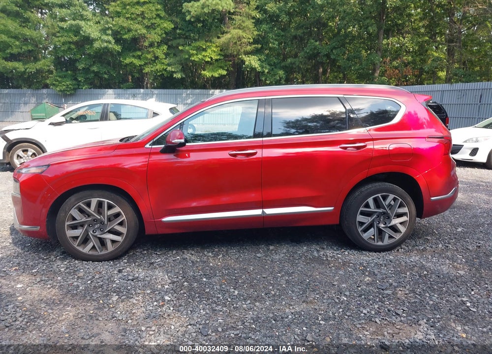 2022 HYUNDAI SANTA FE CALLIGRAPHY VIN: 5NMS5DAL8NH465000