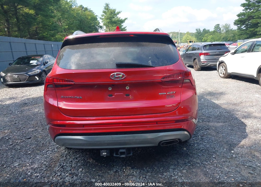 2022 HYUNDAI SANTA FE CALLIGRAPHY VIN: 5NMS5DAL8NH465000