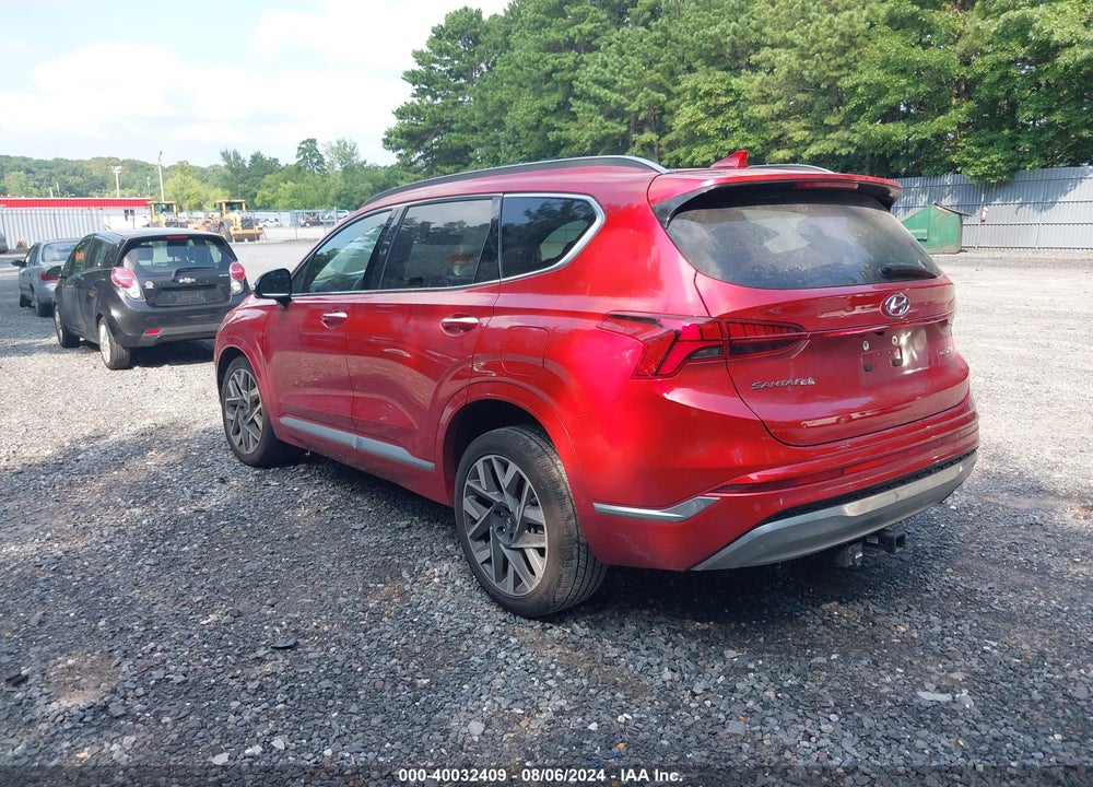2022 HYUNDAI SANTA FE CALLIGRAPHY VIN: 5NMS5DAL8NH465000