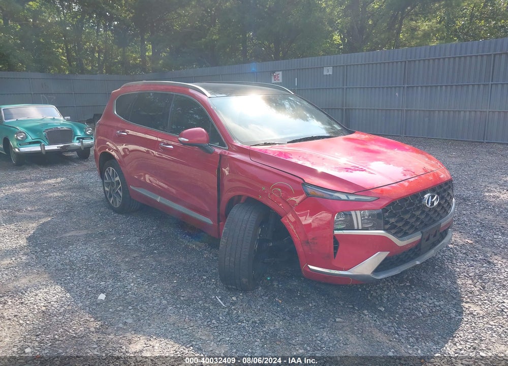 2022 HYUNDAI SANTA FE CALLIGRAPHY VIN: 5NMS5DAL8NH465000
