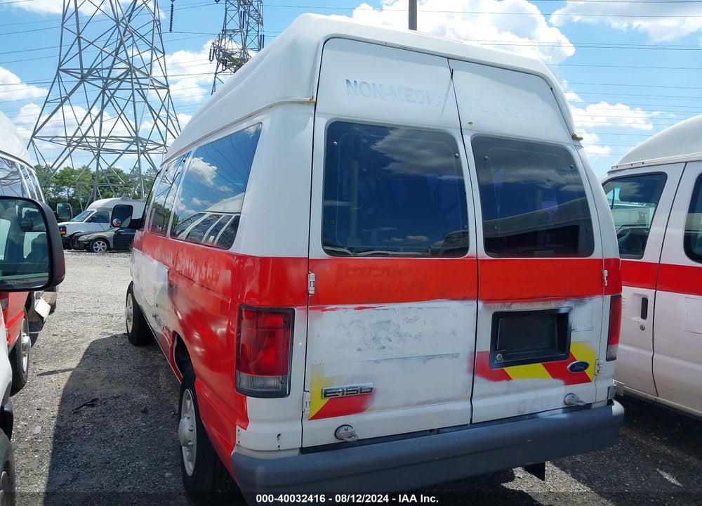 2007 FORD E-150 COMMERCIAL/RECREATIONAL VIN: 1FTNE14W47DB44049