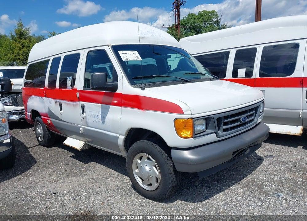 2007 FORD E-150 COMMERCIAL/RECREATIONAL VIN: 1FTNE14W47DB44049