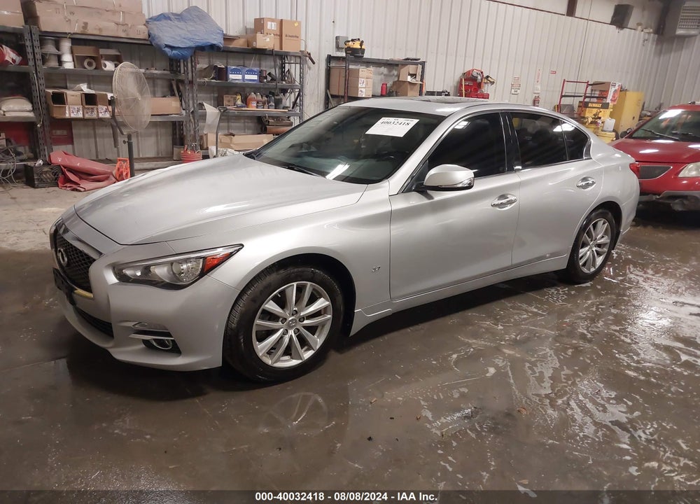 2015 INFINITI Q50 PREMIUM VIN: JN1BV7AR0FM408597