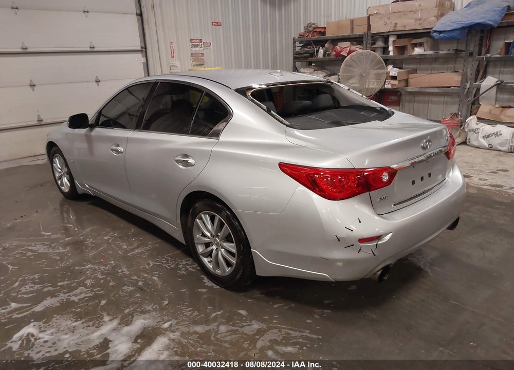 2015 INFINITI Q50 PREMIUM VIN: JN1BV7AR0FM408597