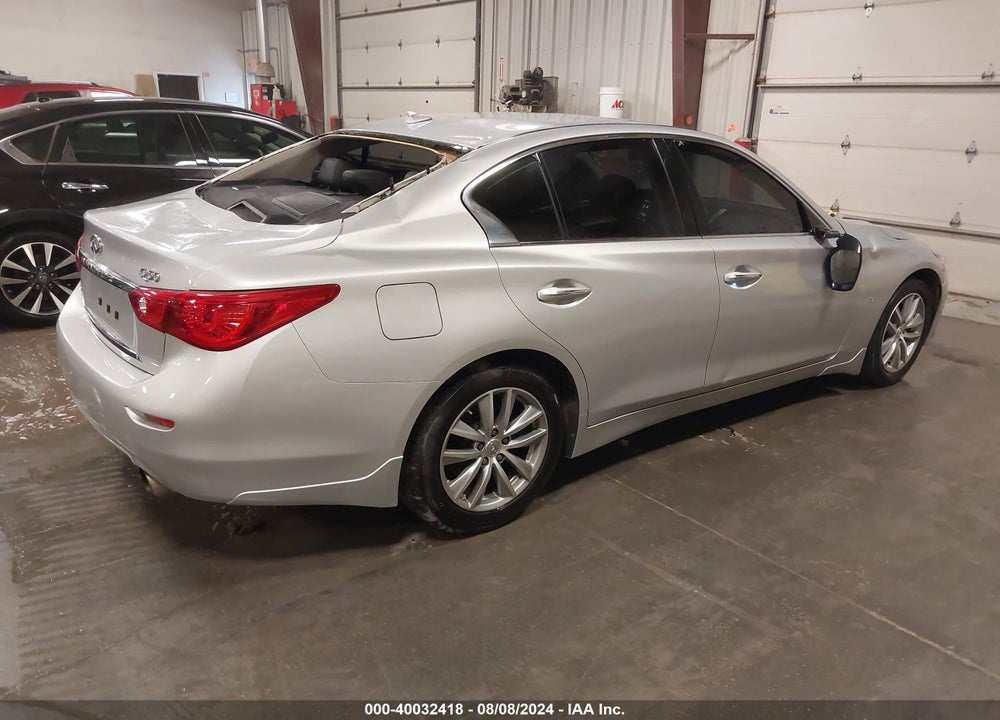 2015 INFINITI Q50 PREMIUM VIN: JN1BV7AR0FM408597