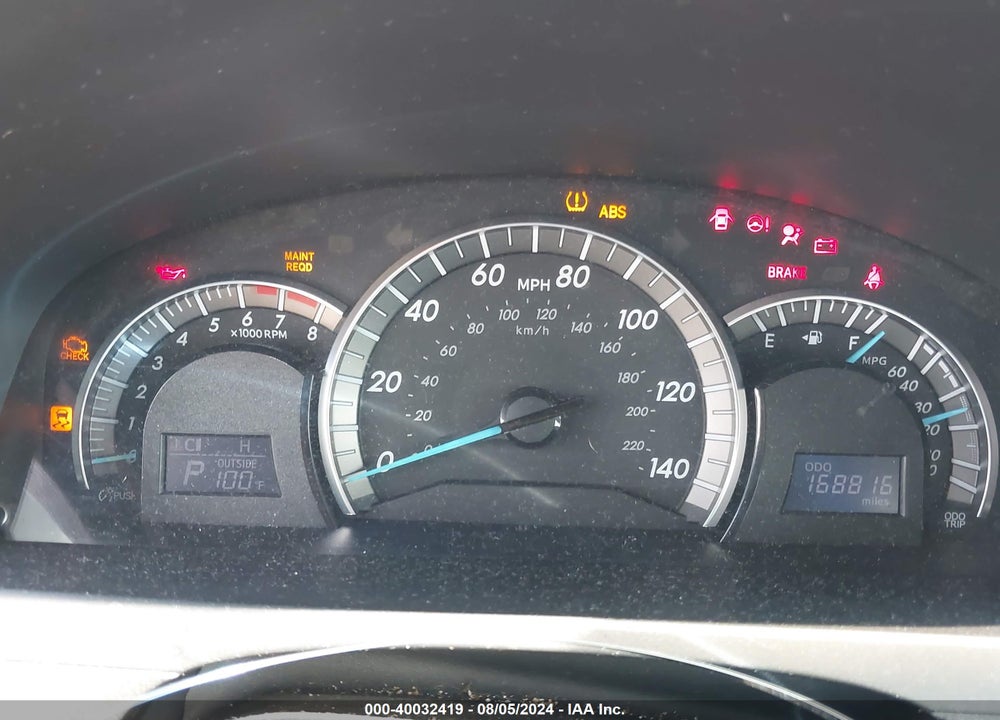 2012 TOYOTA CAMRY SE VIN: 4T1BF1FK9CU084348