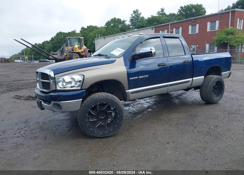 2006 DODGE RAM 3500 SLT/TRX4 OFF ROAD/SPORT VIN: 3D7LX38C66G121134