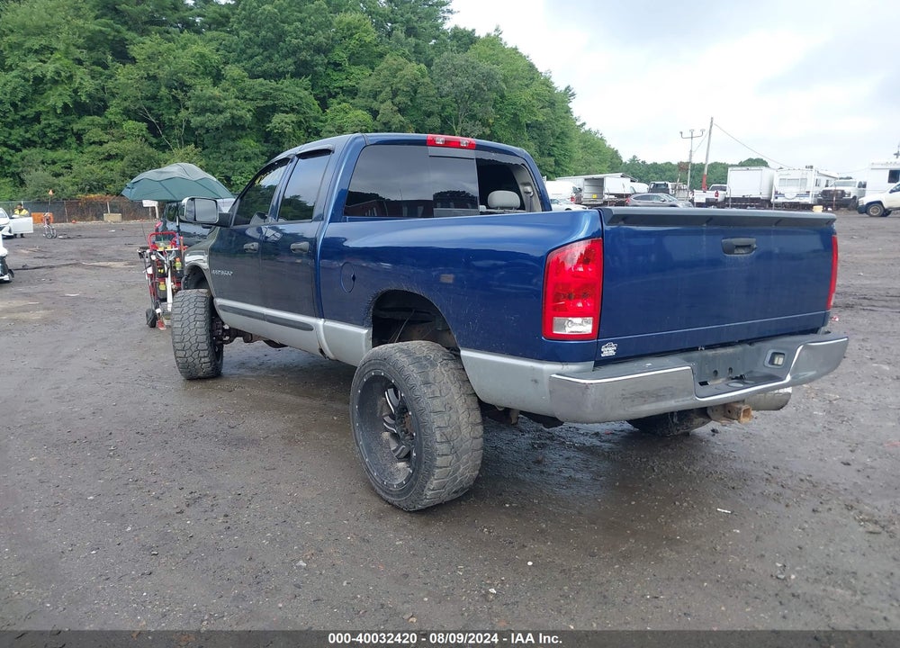 2006 DODGE RAM 3500 SLT/TRX4 OFF ROAD/SPORT VIN: 3D7LX38C66G121134