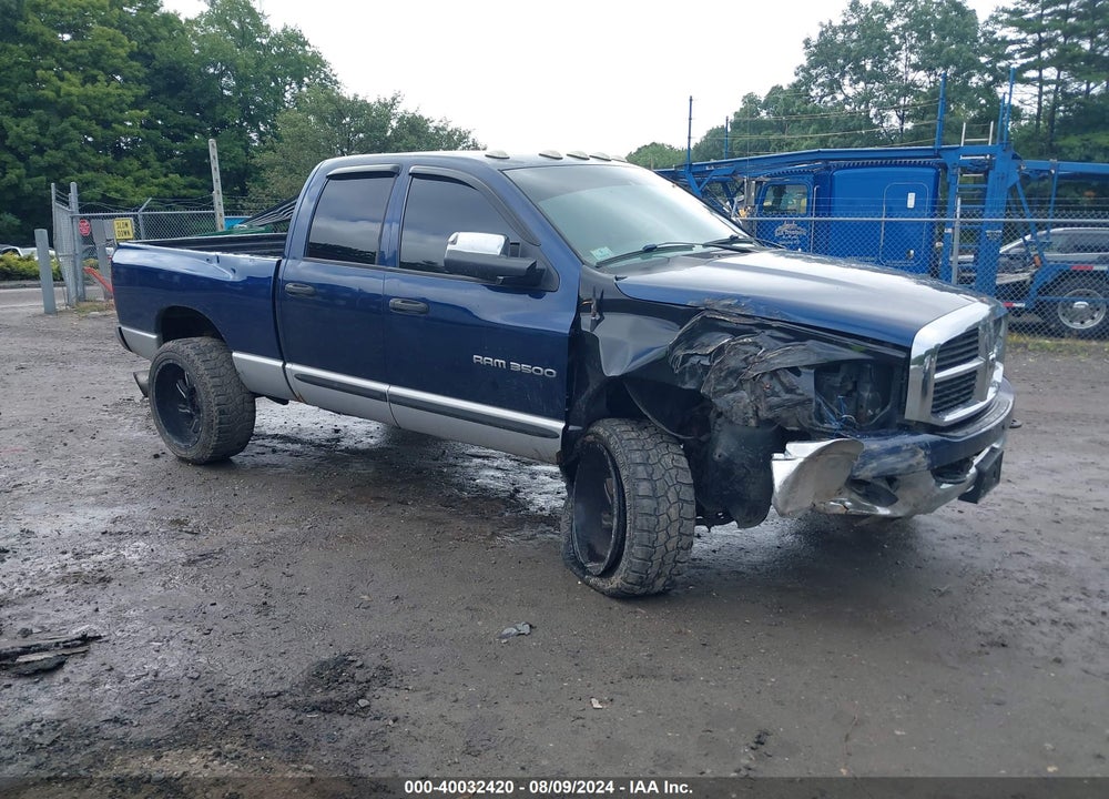 2006 DODGE RAM 3500 SLT/TRX4 OFF ROAD/SPORT VIN: 3D7LX38C66G121134