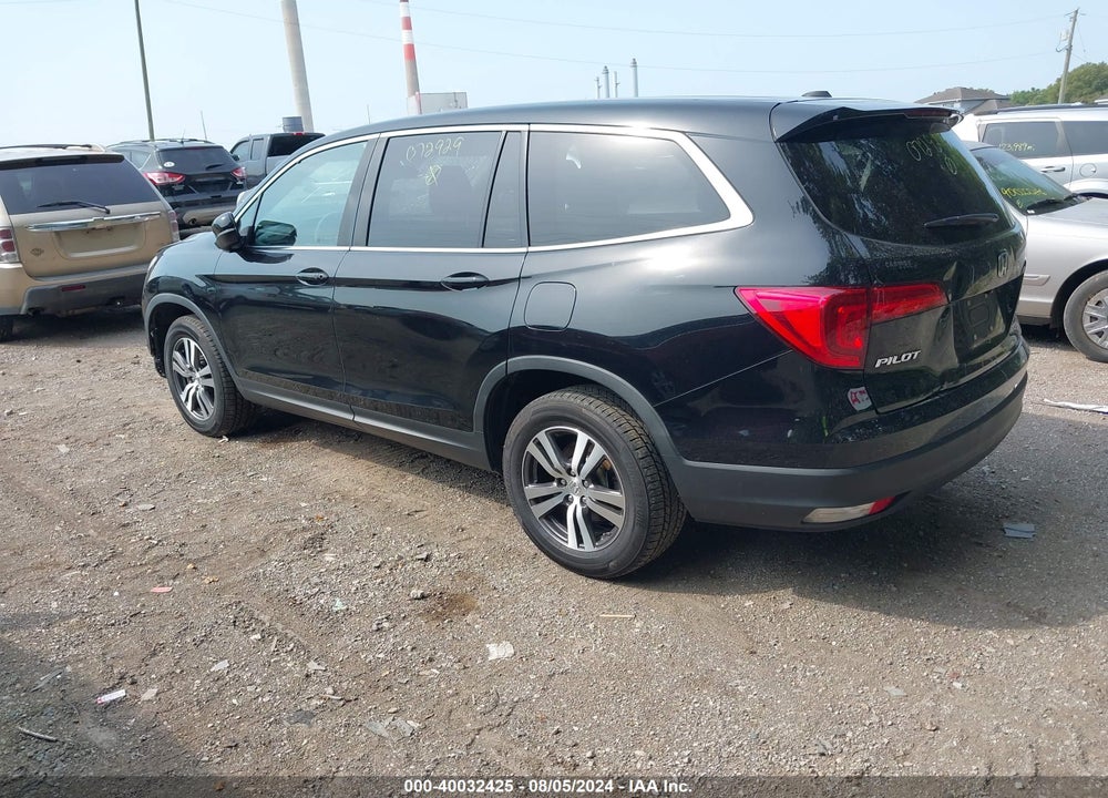 2017 HONDA PILOT EX-L VIN: 5FNYF6H59HB072929
