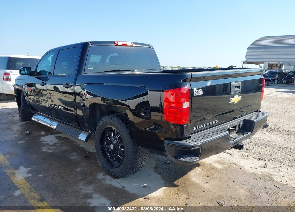 2018 CHEVROLET SILVERADO 1500 CUSTOM VIN: 3GCPCPEC2JG188731