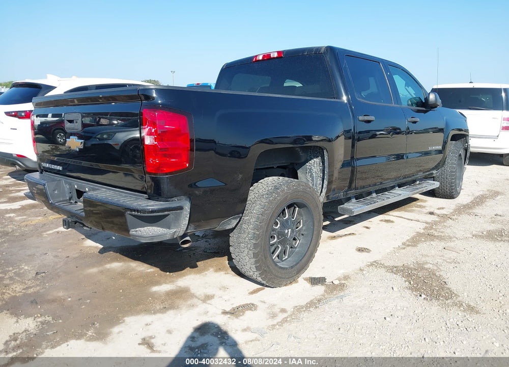 2018 CHEVROLET SILVERADO 1500 CUSTOM VIN: 3GCPCPEC2JG188731