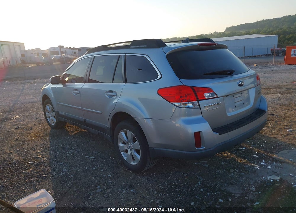 2012 SUBARU OUTBACK 2.5I LIMITED VIN: 4S4BRCKC3C3227219