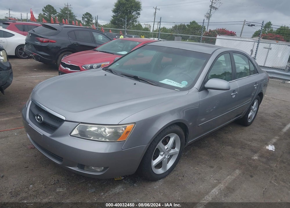 2006 HYUNDAI SONATA GLS V6/LX V6 VIN: 5NPEU46F06H079260