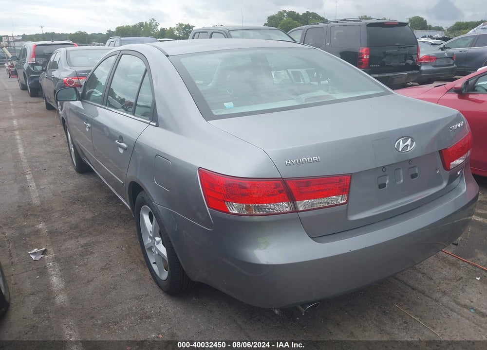 2006 HYUNDAI SONATA GLS V6/LX V6 VIN: 5NPEU46F06H079260