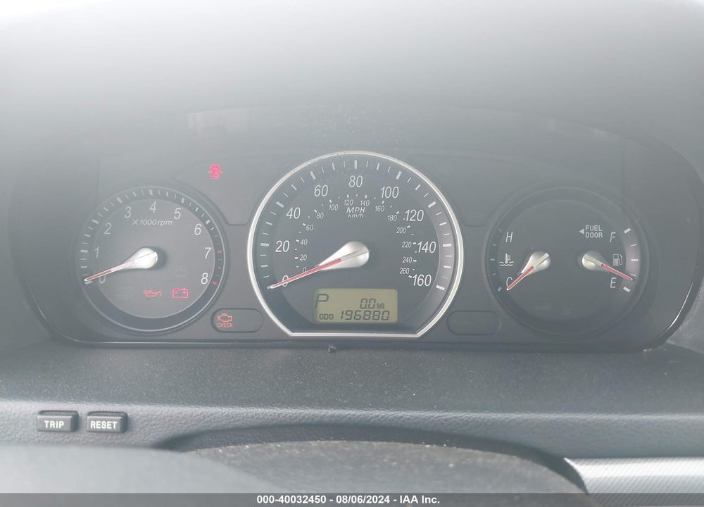 2006 HYUNDAI SONATA GLS V6/LX V6 VIN: 5NPEU46F06H079260