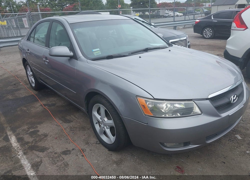 2006 HYUNDAI SONATA GLS V6/LX V6 VIN: 5NPEU46F06H079260