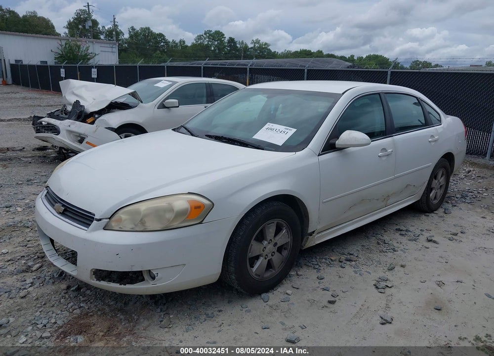 2011 CHEVROLET IMPALA LT VIN: 2G1WG5EK1B1242941