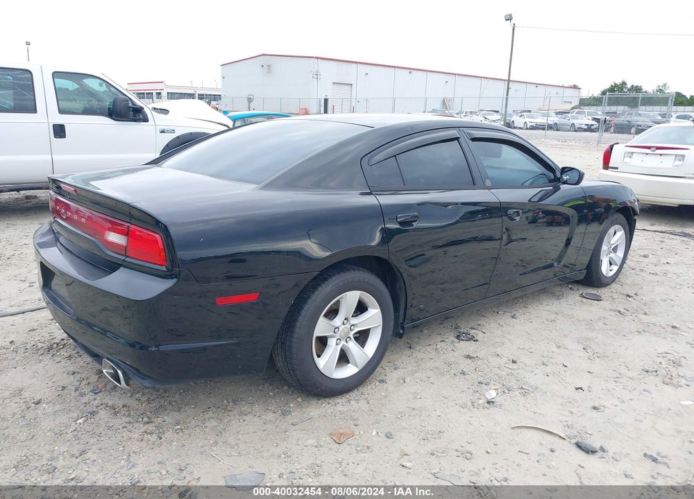 2013 DODGE CHARGER SE VIN: 2C3CDXBG2DH737467
