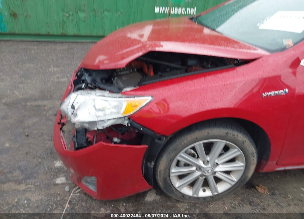 2014 TOYOTA CAMRY HYBRID XLE VIN: 4T1BD1FK4EU100903