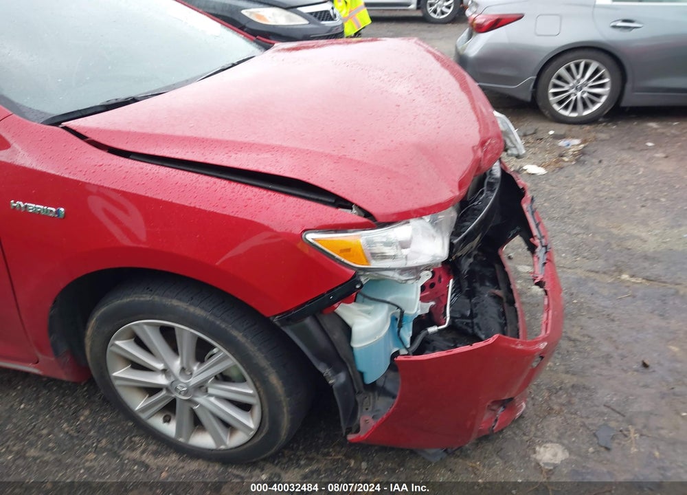 2014 TOYOTA CAMRY HYBRID XLE VIN: 4T1BD1FK4EU100903