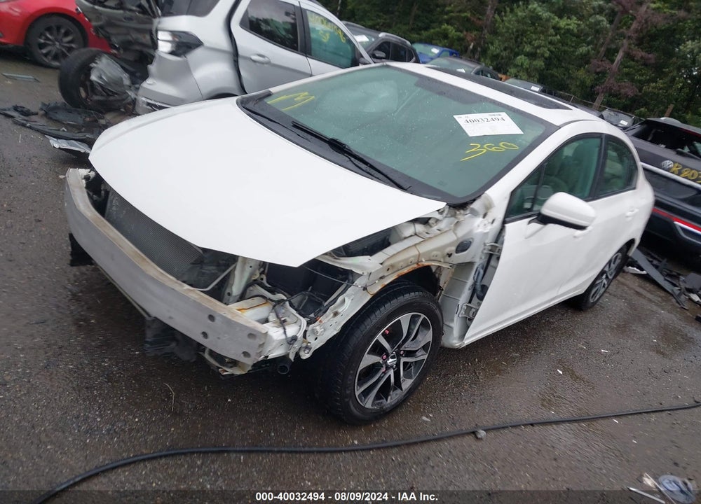 2014 HONDA CIVIC EX VIN: 2HGFB2F85EH551462