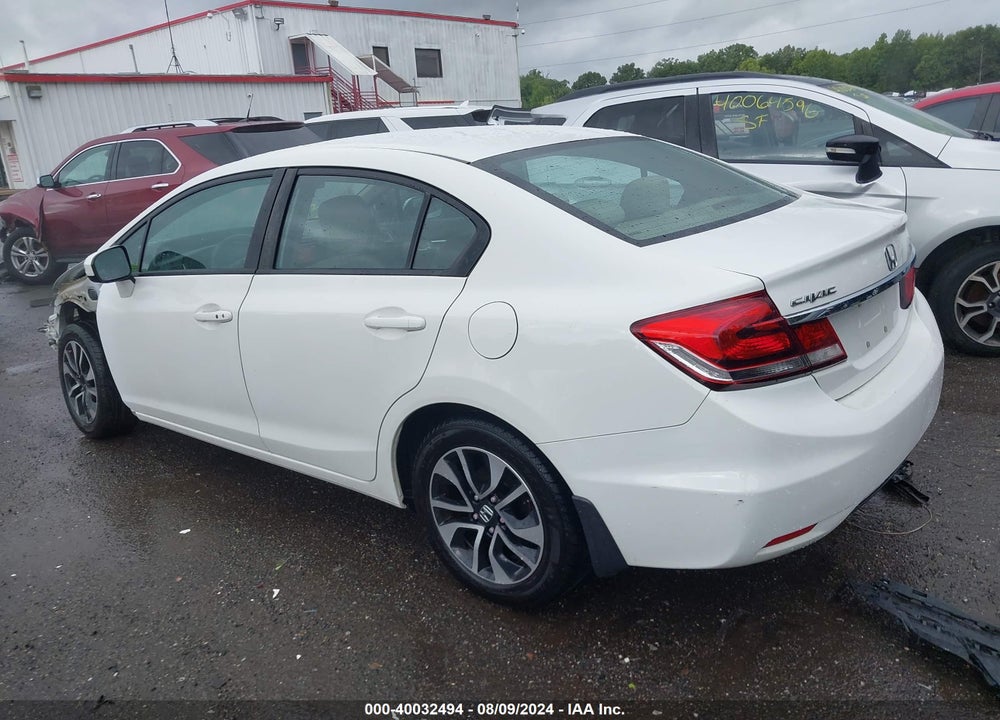 2014 HONDA CIVIC EX VIN: 2HGFB2F85EH551462