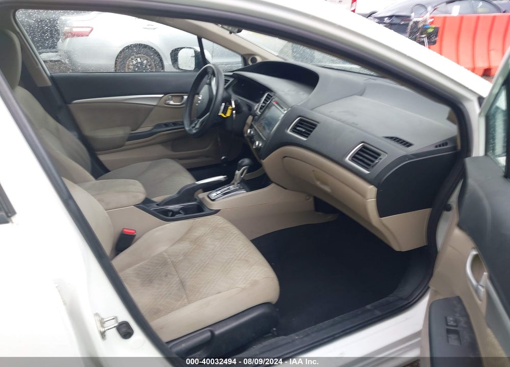 2014 HONDA CIVIC EX VIN: 2HGFB2F85EH551462