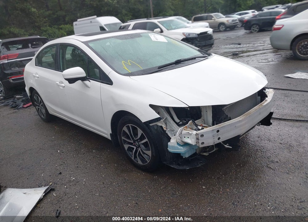 2014 HONDA CIVIC EX VIN: 2HGFB2F85EH551462