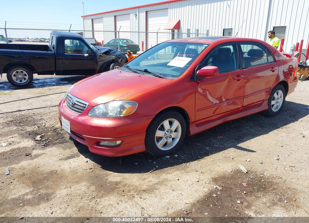 2008 TOYOTA COROLLA S VIN: 1NXBR32E28Z971025