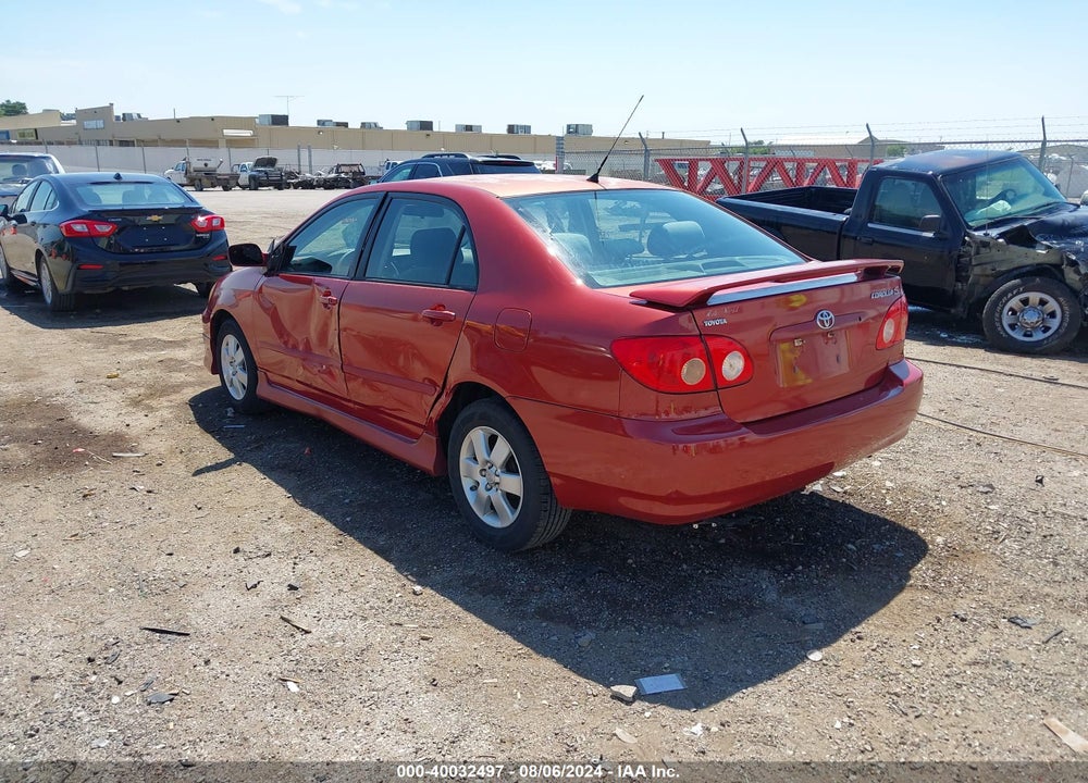 2008 TOYOTA COROLLA S VIN: 1NXBR32E28Z971025
