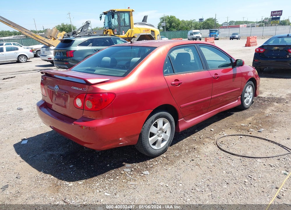 2008 TOYOTA COROLLA S VIN: 1NXBR32E28Z971025