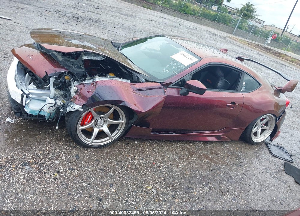 2017 SUBARU BRZ VIN: JF1ZCAC15H9606397