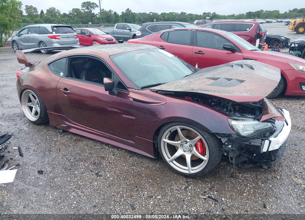 2017 SUBARU BRZ VIN: JF1ZCAC15H9606397