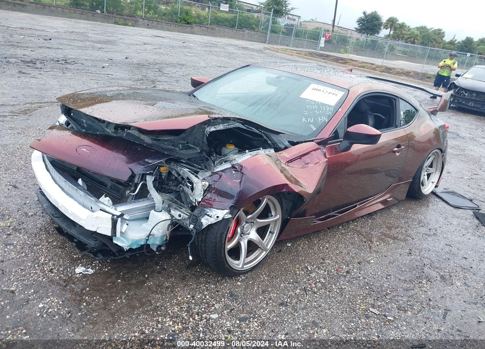2017 SUBARU BRZ VIN: JF1ZCAC15H9606397