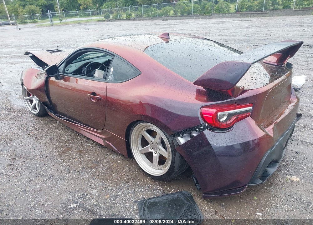 2017 SUBARU BRZ VIN: JF1ZCAC15H9606397