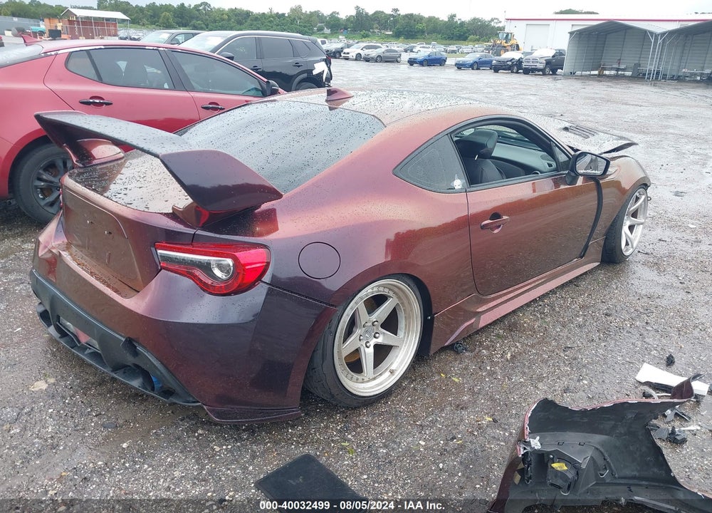 2017 SUBARU BRZ VIN: JF1ZCAC15H9606397