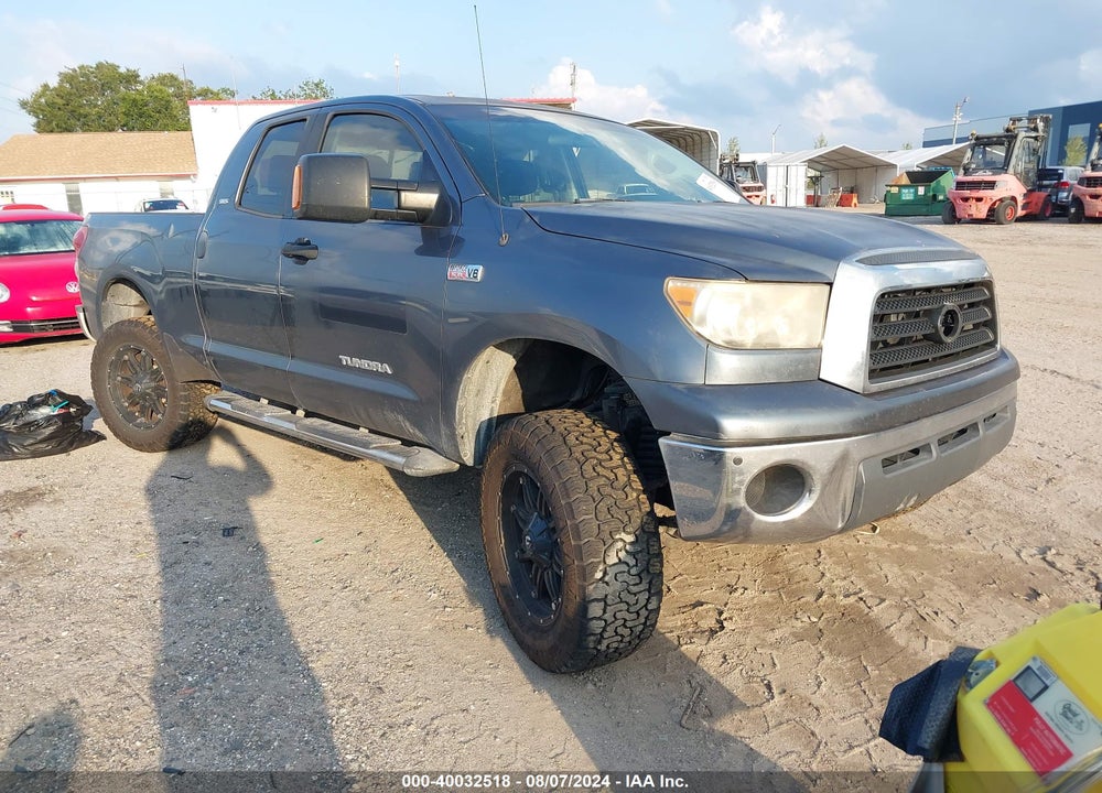 2007 TOYOTA TUNDRA SR5 5.7L V8 VIN: 5TFBV54177X013484