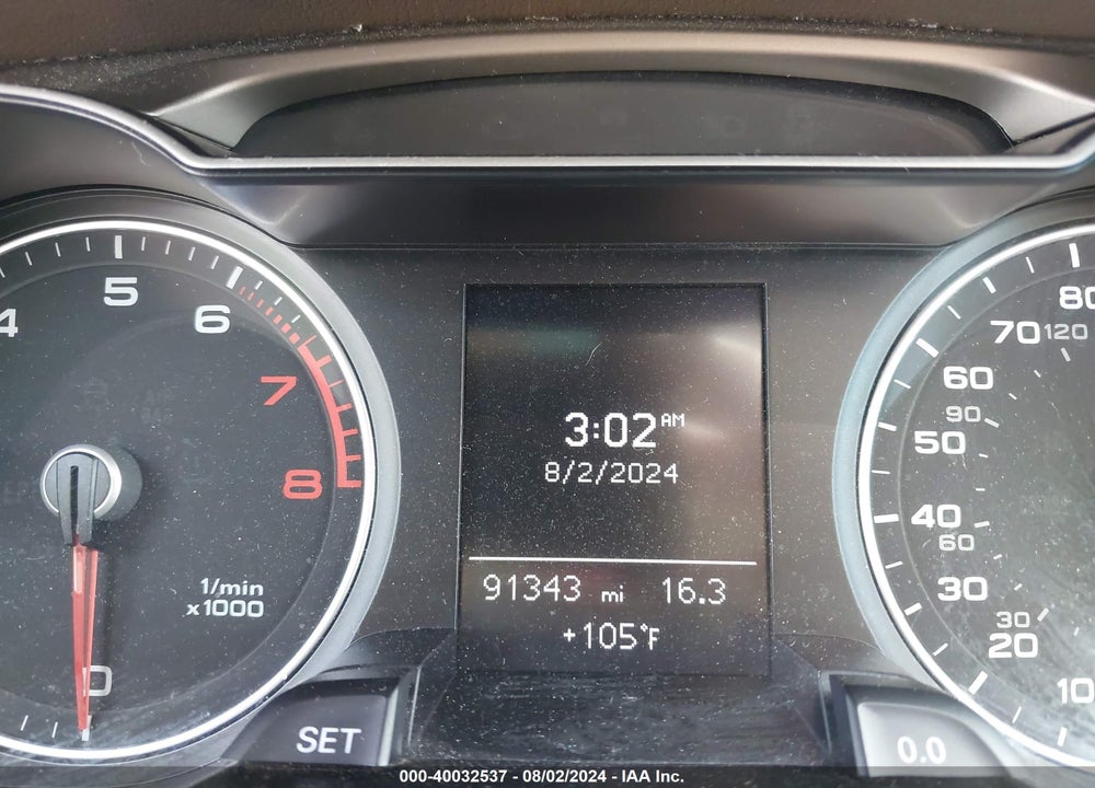 2013 AUDI A4 2.0T PREMIUM VIN: WAUAFAFLXDN050341