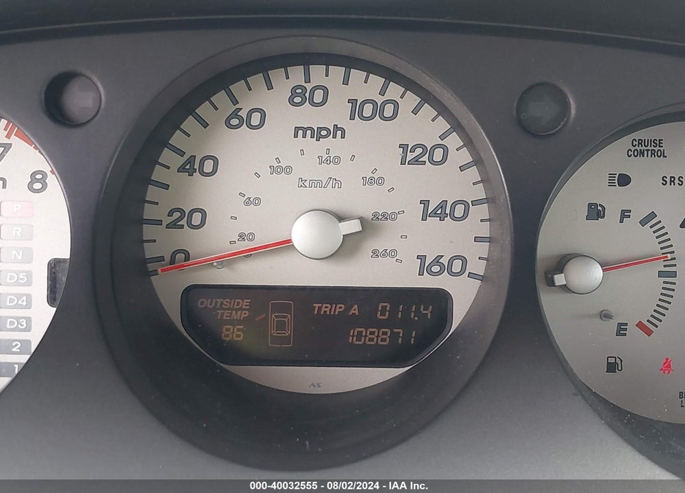 2002 ACURA TL 3.2 TYPE S VIN: 19UUA56812A022225