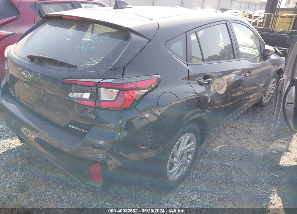 2024 SUBARU IMPREZA BASE 5-DOOR VIN: JF1GUABCXR8363894