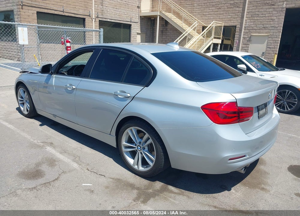2017 BMW 320I VIN: WBA8E1G52HNU14615